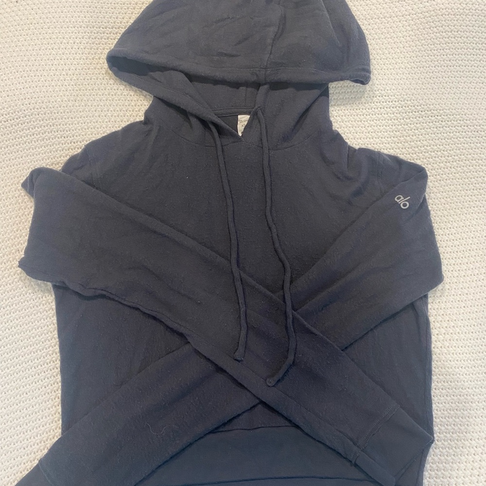 Alo Crop Hoodie